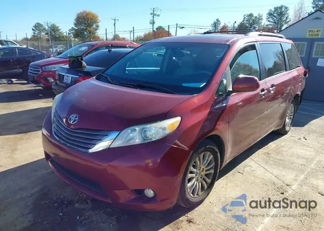 2011 Toyota Sienna Xle V6 из США, поврежденный, VIN 5TDYK3DC4BS108947